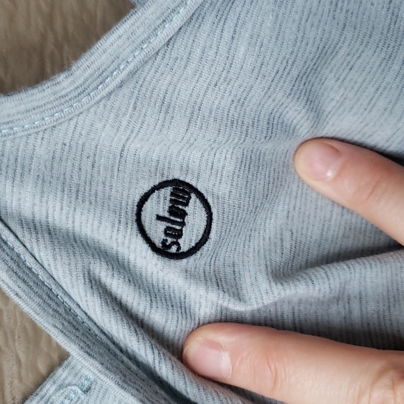 SOLOW SPORT JERSEY RACERBACK TANK Sage space dye - Picture 7 of 9